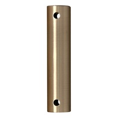 Showroom Collection Steel 12-Inch Downrod in Brushed Stain Brass by Fanimation Fans