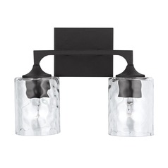 Clint 13.50-Inch Vanity Light in Black Iron by Capital Lighting