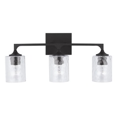 Clint 23.25-Inch Vanity Light in Black Iron by Capital Lighting