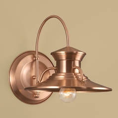 Budapest Copper Outdoor Wall Light