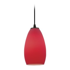 Champagne Oil Rubbed Bronze LED Mini Pendant by Access Lighting