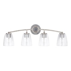 Oran 32.75-Inch Vanity Light in Antique Silver by Capital Lighting