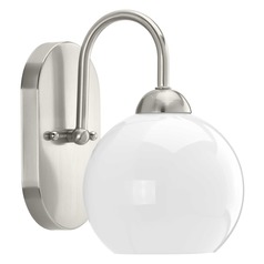Carisa Brushed Nickel Sconce by Progress Lighting