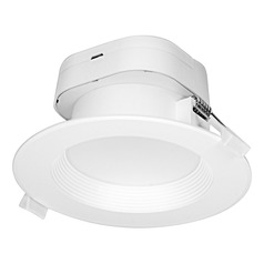 7W LED Direct Wire Downlight 4-Inch 2700K 120V Dimmable by Satco Lighting