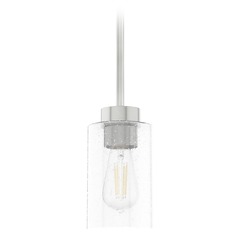 Hartland Brushed Nickel Mini Pendant by Hunter Fan Company