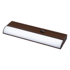 12-Inch LED Under Cabinet Light Direct-Wire / Plug-In 120V Oiled Bronze by Quorum Lighting
