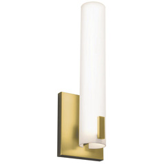 Afx Lighting Bowen Satin Brass LED Sconce