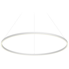 Cerchio White LED Pendant by Kuzco Lighting