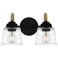 Quoizel Lighting Seabreeze Matte Black Bathroom Light