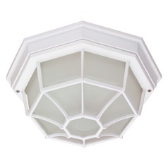 White Flush Mount by Nuvo Lighting