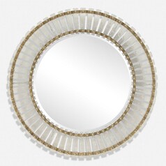 Denali Round 40.5-Inch Decorative Mirror