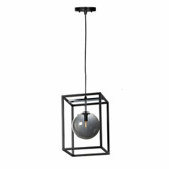 Fluid LED Mini Pendant in Black & Chrome by Maxim Lighting