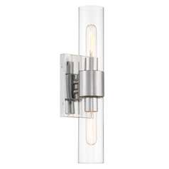 Designers Fountain Anton Chrome Vertical Bathroom Light