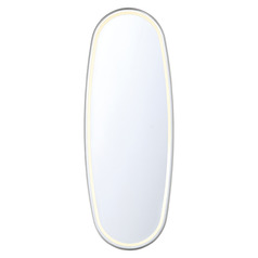 Obon 3CCT 47.25-Inch LED Mirror in Aluminum by Eurofase Lighting