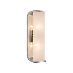 Abbott 15-Inch Wall Sconce in Polished Nickel by Alora Lighting