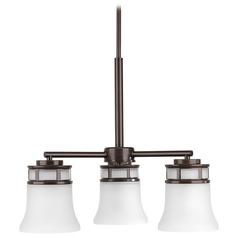 Cascadia Chandelier in Bronze by Progress Lighting