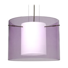 Besa Lighting Pahu Bronze LED Pendant Light