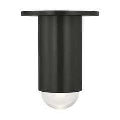 Kelly Wearstler Ebell LED Flush Mount in Bronze by Visual Comfort Modern