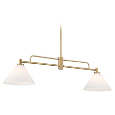 Meridian Natural Brass Island Light