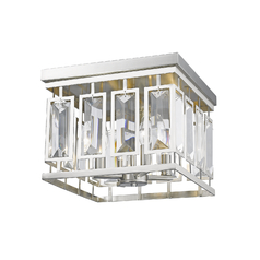 Mersesse Brushed Nickel Flush Mount by Z-Lite