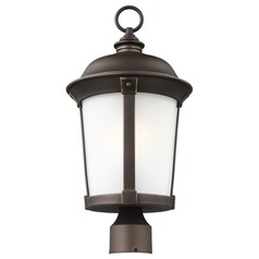 Calder Antique Bronze Post Light by Generation Lighting