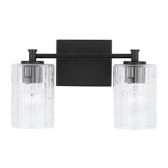 Emerson 15-Inch Vanity Light in Matte Black by Capital Lighting