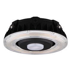 100W LED Bronze Round Canopy Light With Selectable CCT 150Deg by Satco Lighting