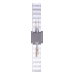 Ridge Satin Aluminum Outdoor Wall Light by Craftmade Lighting