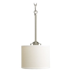 Inspire Mini Pendant in Brushed Nickel by Progress Lighting