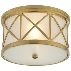 Suzanne Kasler Montpelier Flush Mount in Brass by Visual Comfort Signature
