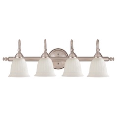 Satin Nickel Bathroom Lightby Savoy House