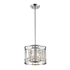 Mersesse Brushed Nickel Pendant by Z-Lite