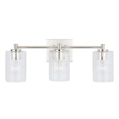 Emerson 23-Inch Vanity Light in Polished Nickel by Capital Lighting