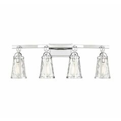 Albany 32-Inch Vanity Light in Polished Chrome by Savoy House
