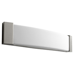 Apollo 24-Inch Vanity Light in Satin Nickel by Oxygen Lighting