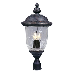 Carriage House VX Oriental Bronze Post Light by Maxim Lighting