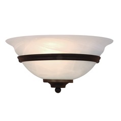 Da Vinci Oil Burnished Bronze Sconce by Vaxcel Lighting