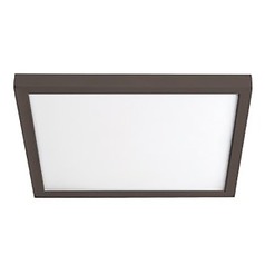 Square Bronze LED Flush Mount by WAC Lighting