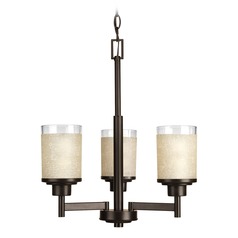 Alexa Antique Bronze Chandelier by Progress Lighting