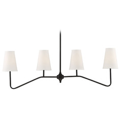 40-Inch Linear Chandelier in Oil Rubbed Bronze by Meridian