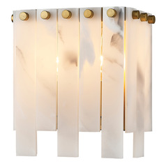 Viviana Rubbed Brass Sconce by Z-Lite