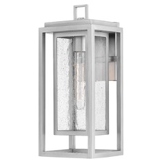 Republic 16-Inch Satin Nickel Outdoor Wall Light by Hinkley Lighting