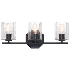 Designers Fountain Haven Matte Black Bathroom Light