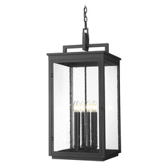 Z-Lite Hartwell Sand Black Outdoor Hanging Light