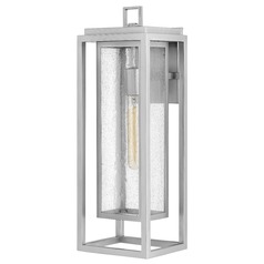 Republic 20-Inch Satin Nickel Outdoor Wall Light by Hinkley Lighting