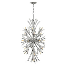 Vida 50-Inch High Chandelier in Glacial by Fredrick Ramond