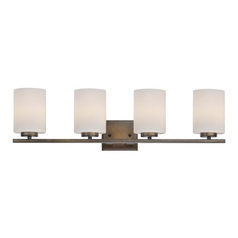 Modern Bathroom Four Light