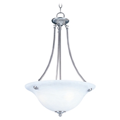 Malaga Satin Nickel Pendant by Maxim Lighting