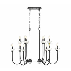 Z-Lite Allistair Matte Black Island Light