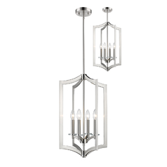 Zander Brushed Nickel Pendant by Z-Lite